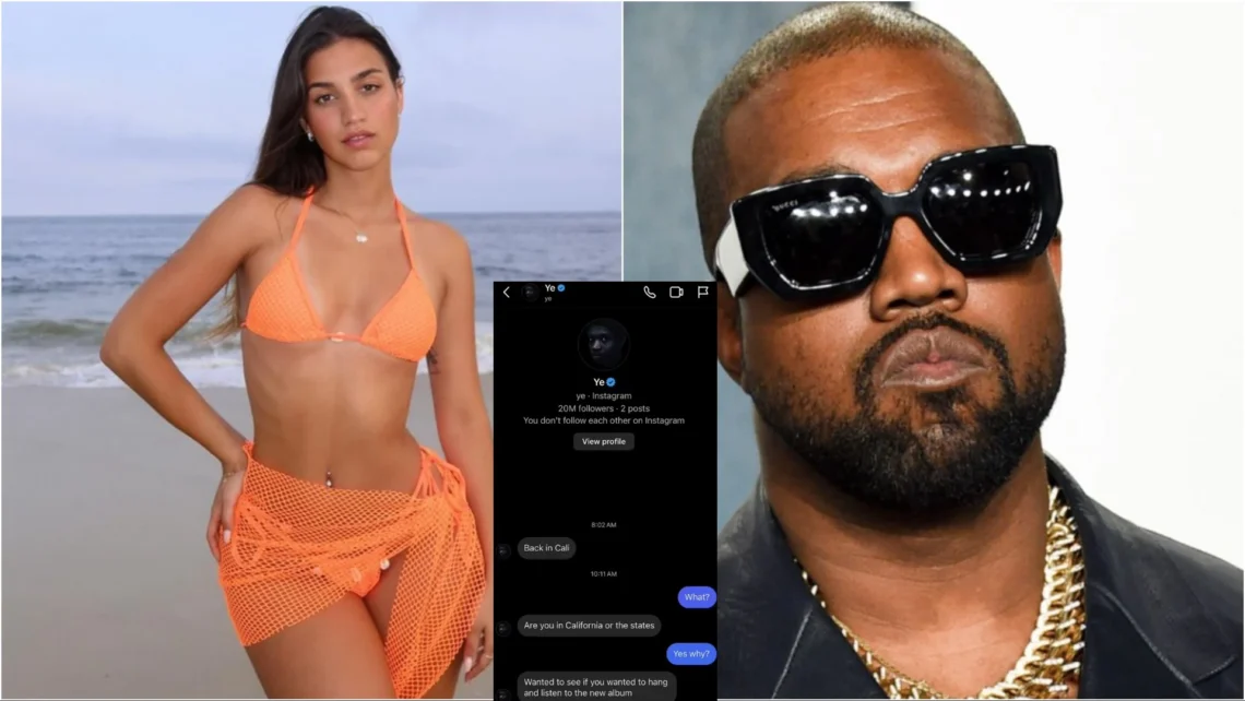Modelja e 'Onlyfans' akuzon Kanye West, publikon mesazhet që i dërgoi ai
