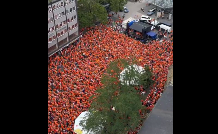 VIDEO/ Gjermania ngjyroset portokalli, mbi 80 mijë tifozë holandezë në Dortmund