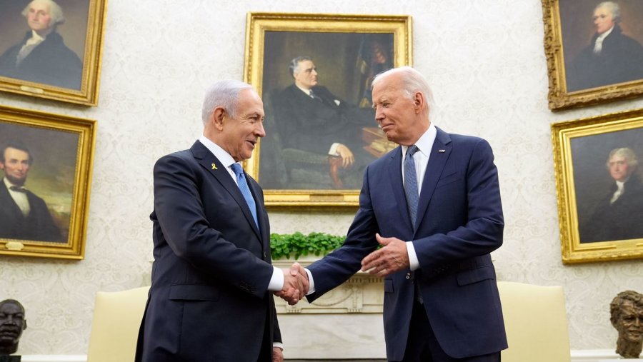 Biden në bisedimet me Netanyahun kërkon armëpushim në Gaza