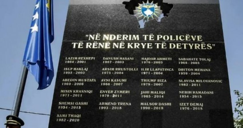 Sot shënohet Dita memoriale e policëve të rënë në detyrë