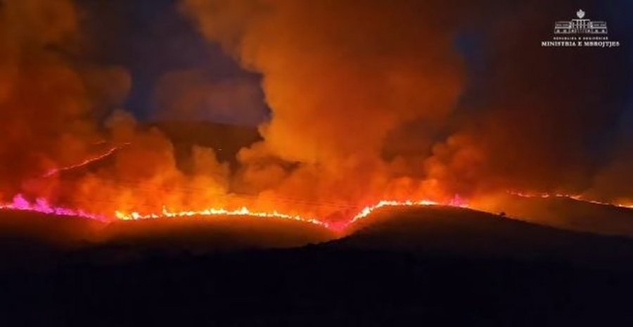 Situata e zjarreve në vend, Ministria e Mbrojtjes: Në 24 orët e fundit janë raportuar 29 vatra, 6 prej tyre mbeten aktive