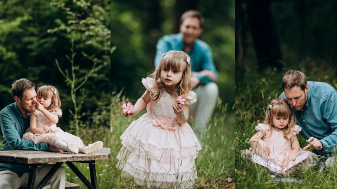 Pas divorcit me aktoren,Leka publikon foto me vajzën,të shkrepura nga partnerja e re