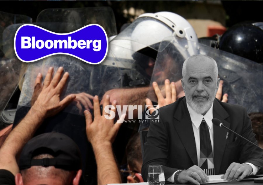 Bloomberg: Protestuesit kërkojnë dorëheqjen e Ramës pas hetimit të Rai3, ku kryeministri del i përfshirë në krimin e organizuar dhe korrupsionin