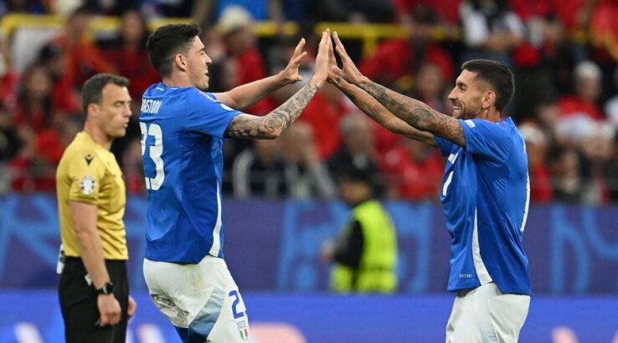 Italia përmbys rezultatin ndaj Shqipërisë, shënon Barella