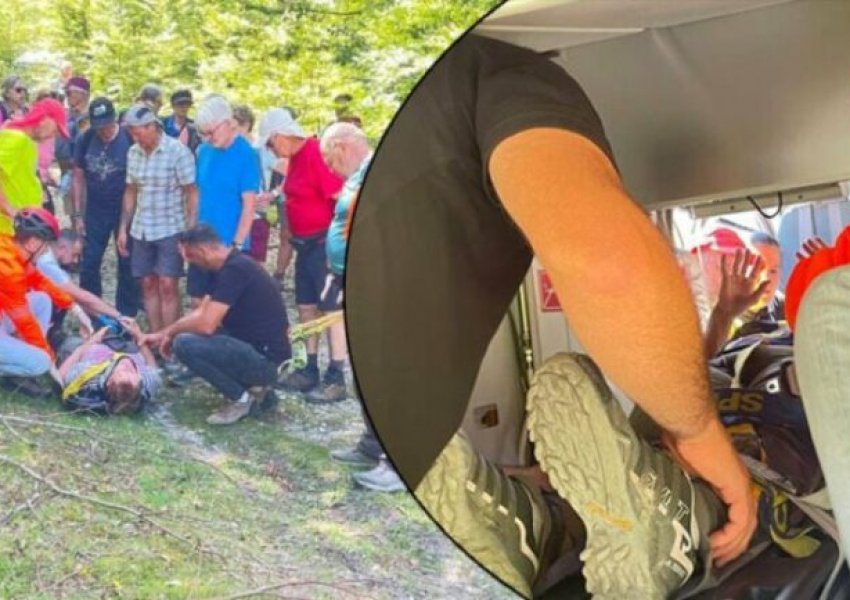 Turistja franceze aksidentohet në bjeshkët e Tropojës, transportohet me helikopter