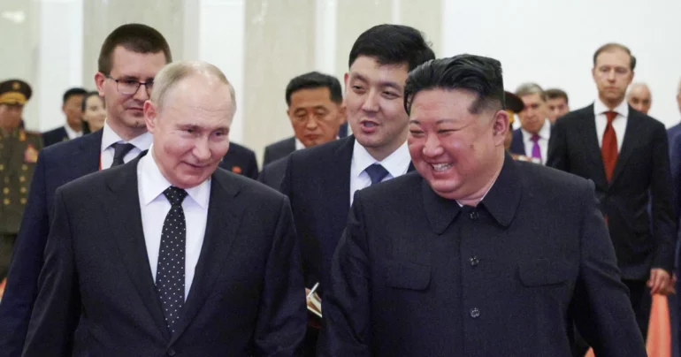 Putin në Korenë e Veriut/ Kim Jong Un i thur lavde presidentit rus 'Miku më i dashur i popullit korean'  
