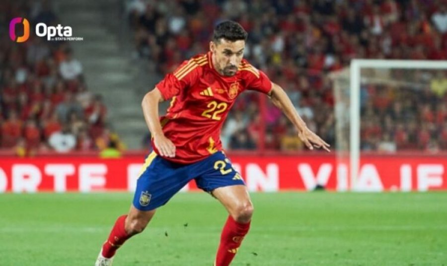 Dueli ndaj Shqipërisë, Jesus Navas hyn në historinë e futbollit spanjoll