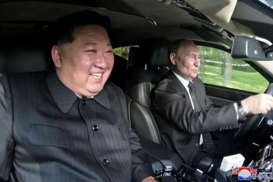 Prodhuesi i makinës që Putin i dhuroi Kim Jong-un, përdor pjesë të Koresë së Jugut