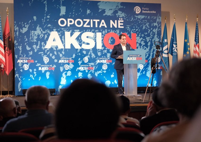 VIDEO/ Bylykbashi nga Durrësi: Sot ka dy thirrje, lironi Sali Berishën, çlironi Partinë Demokratike