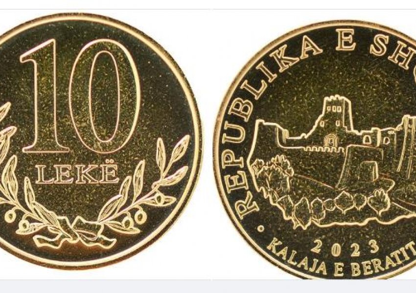 Banka e Shqipërisë hedh në qarkullim monedhën e re metalike 10 Lekë
