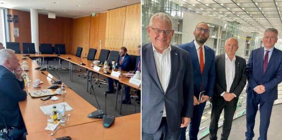 'Opozita kërkon qeveri teknike'- Gjekmarkaj dhe Bardhi informojmonë Bundestagun  për arrestimin e Sali Berishës, procesi të monitorohet ndërkombëtarisht