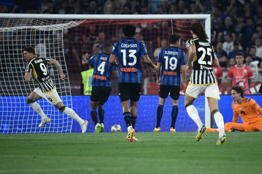 Nota e Berat Gjimshitit në finalen e Kupës së Italisë ndaj Juventusit