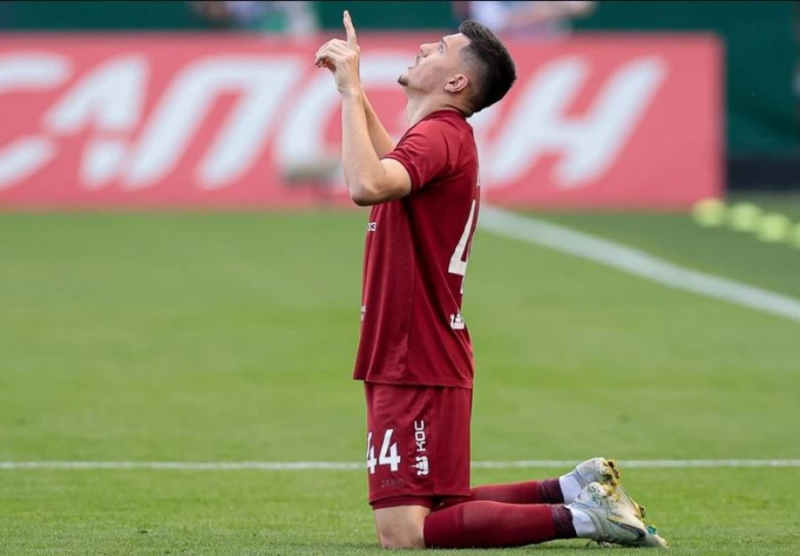 Mirlind Daku në superformë para Europianit, sulmuesi i Kombëtares shënon një tjetër gol në Rusi