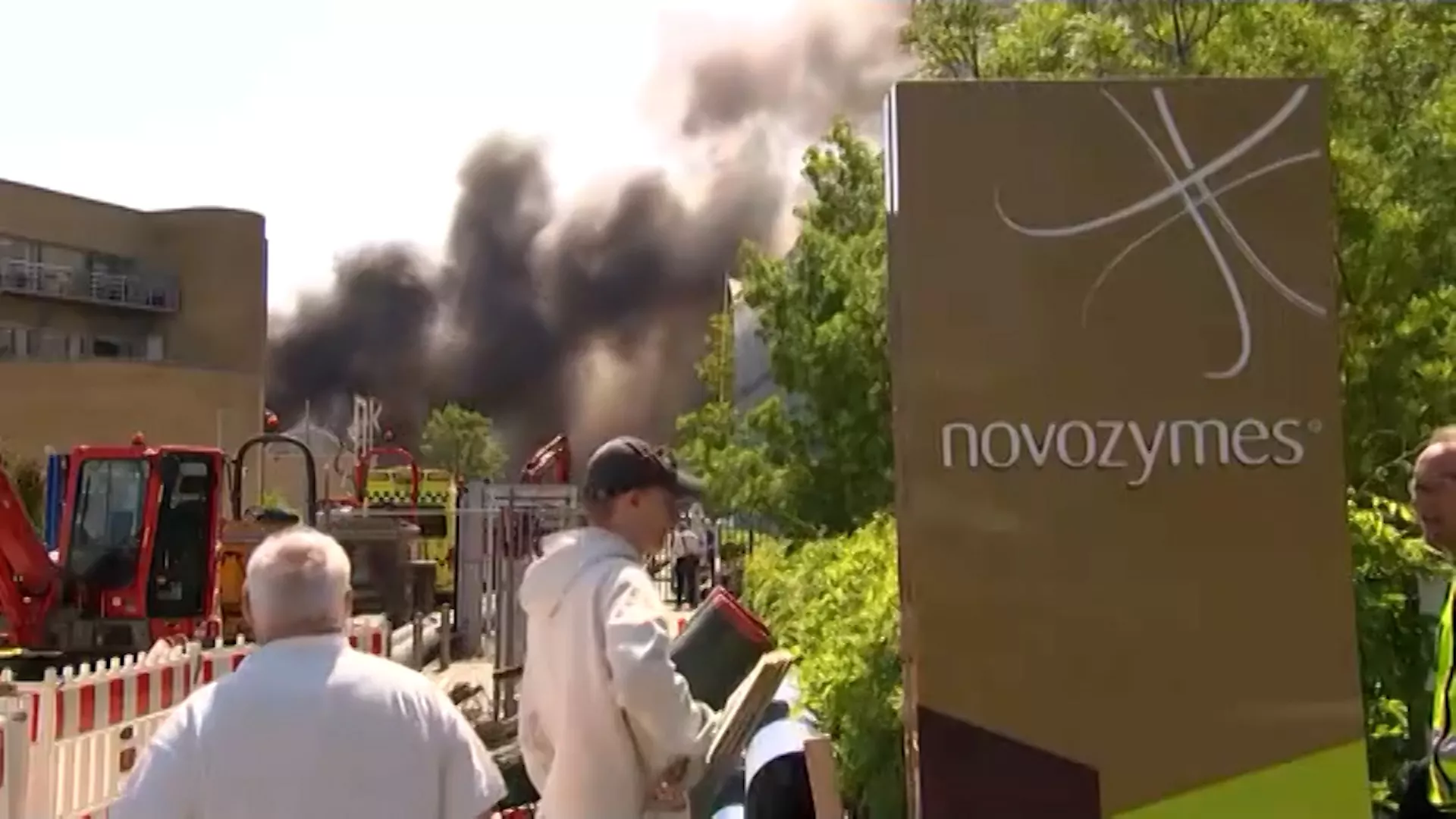 Një zjarr i madh përfshiu kompaninë farmaceutike daneze Novo Nordisk