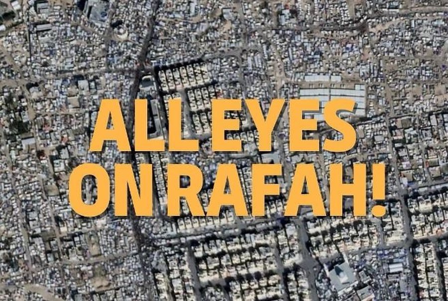 Foto virale në rrjet, kuptimi i shprehjes 'All eyes on Rafah'