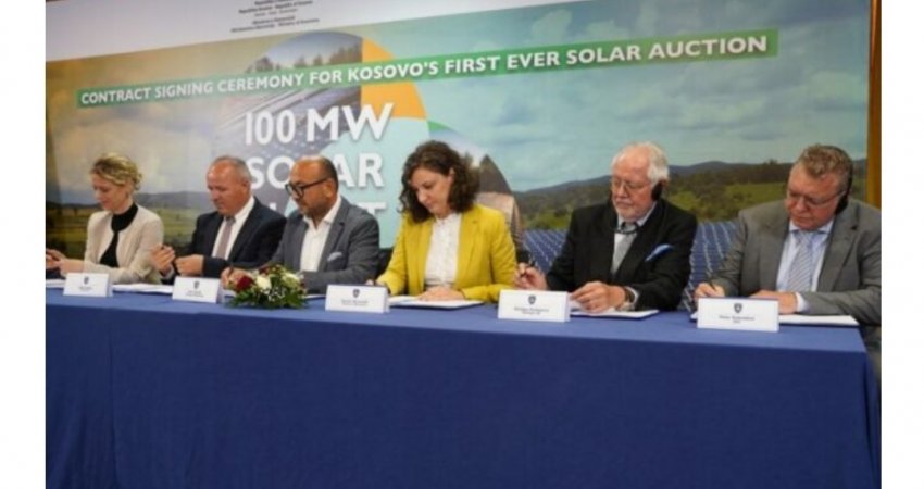 Ankandi i parë solar prej 100 MW, nënshkruhet kontrata – investim në vlerë mbi 70 milionë euro