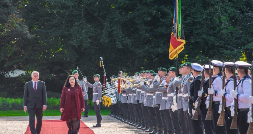 Osmani sot pritet në takim nga Steinmeier