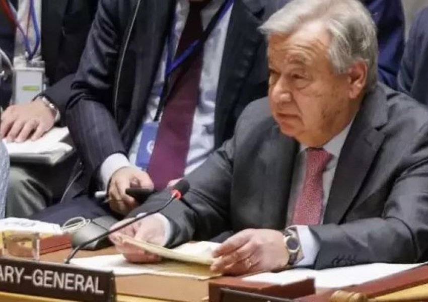 Guterres ‘non grata’ në Izrael, zëdhënësi i OKB: Është sulm politik ndaj nesh