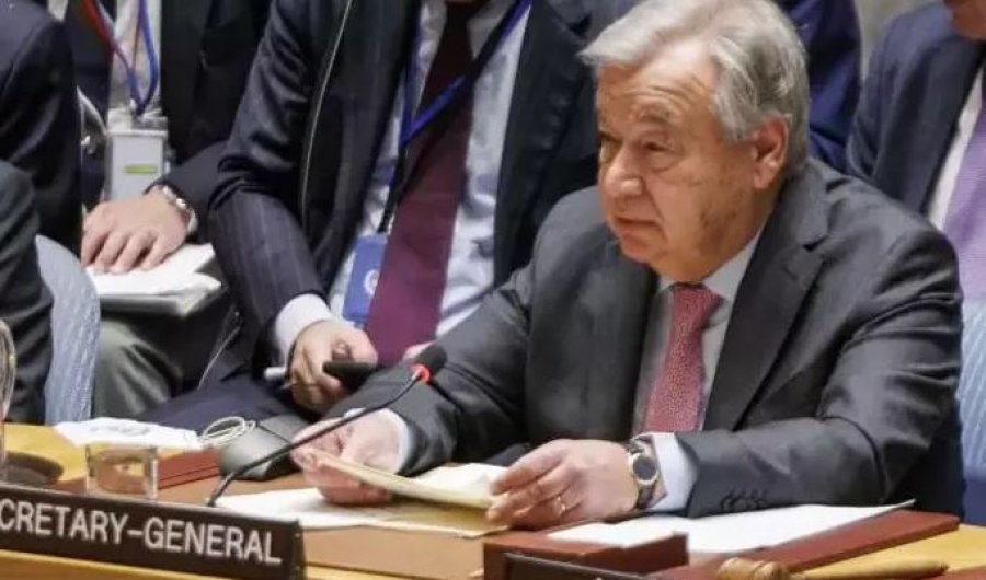 Guterres ‘non grata’ në Izrael, zëdhënësi i OKB: Është sulm politik ndaj nesh