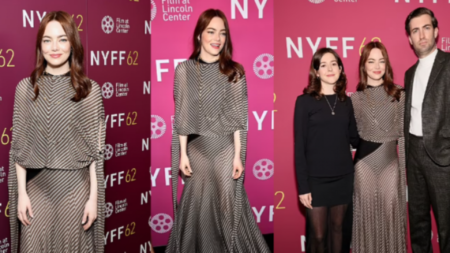 Emma Stone shfaqet me një stil të veçantë për Festivalin e Filmit në New York