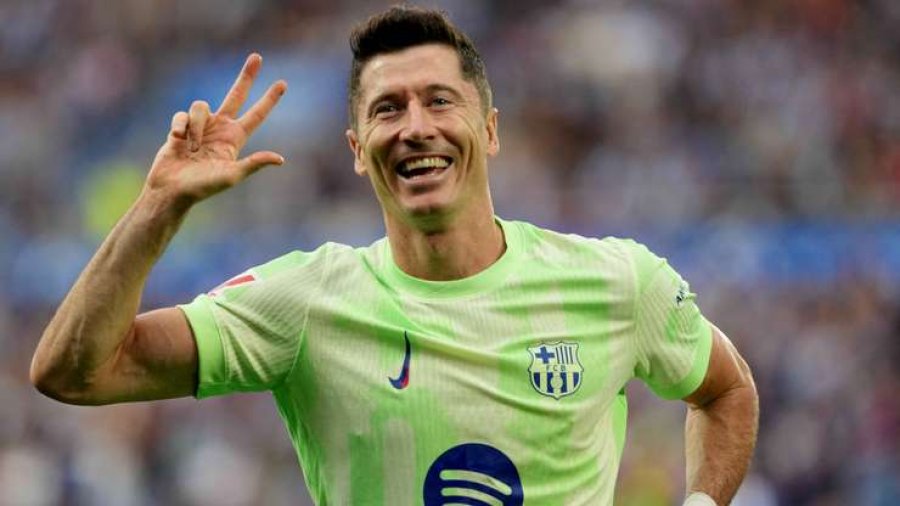 Lewandowski realizon tripletë, Barcelona rikthehet te fitorja në kampionat