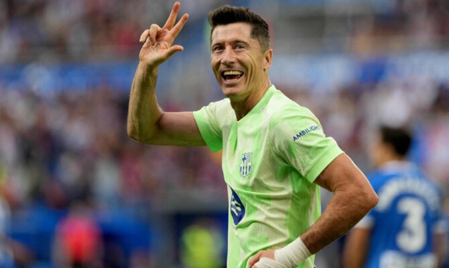 Shënoi tripletë kundër Alaves, Lewandowski: Kemi bërë një punë të madhe, jemi një grup shumë i mirë