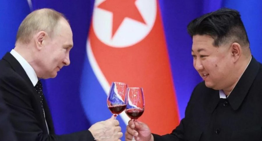 ‘Shoku im më i ngushtë’, Kim Jong Un uron për ditëlindje aleatin e tij Putin