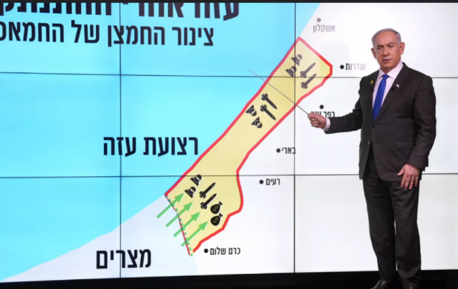 Netanyahu këmbëngul se Izraeli nuk do të tërhiqet nga korridori strategjik i Filadelfit