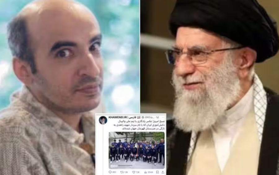 Shenja e pikësimit në postimin e Khameneit çon 12 vite pas hekurave blogerin iranian