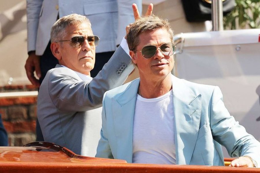 George Clooney 'tallet' me moshën e Brad Pitt: Është 74 vjeç, duhet të ndihet me fat që punon ende...