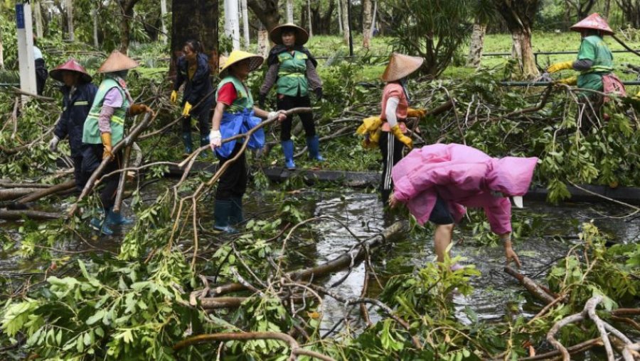 Rëndohet bilanci/ Të paktën 8 të vdekur dhe 187 të plagosur nga supertajfuni Yagi në Vietnam