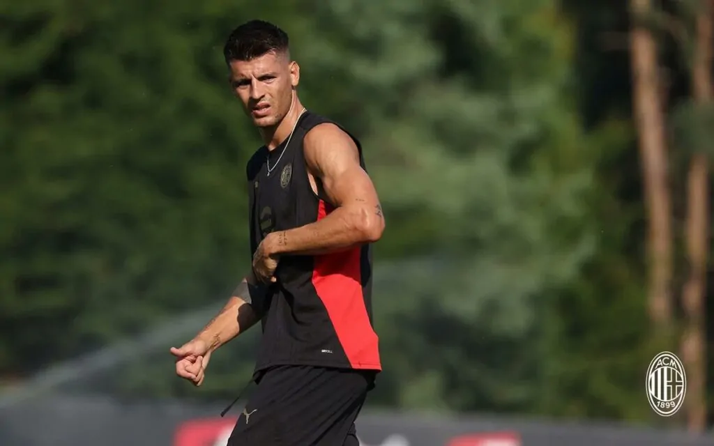 Morata rikthehet në stërvitje me Milanin