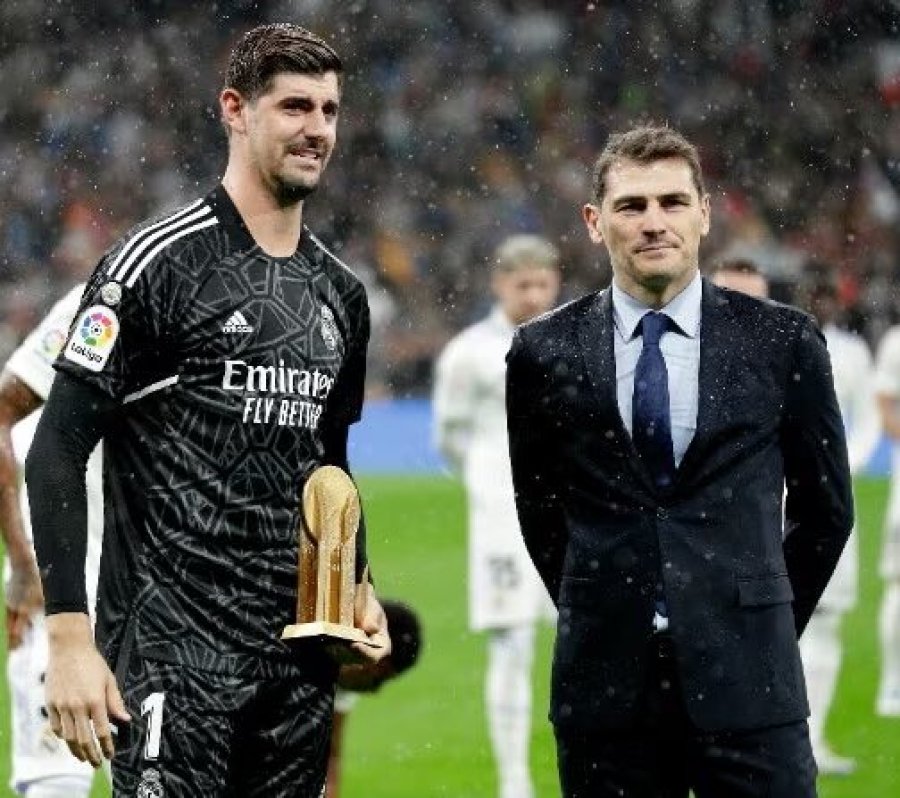 Courtois ndjehet krenar për krahasimin që i bëhet me Iker Casillas