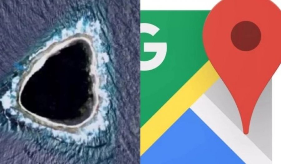 Hutohen përdoruesit e Google Maps, çfarë është ishulli misterioz 'i nxirë' në hartë