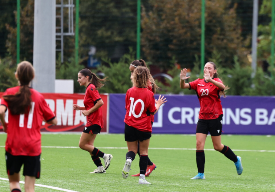 Miqësore për Kombëtaret e vajzave/ Shqipëria U-15 fiton ndaj Dajtit, Luçije Gjini debuton me fitore tek U-19