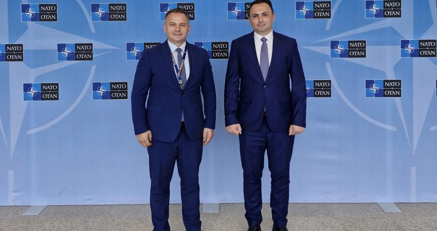 Shefi i AKI-së Petrit Ajeti, në selinë e NATO-s