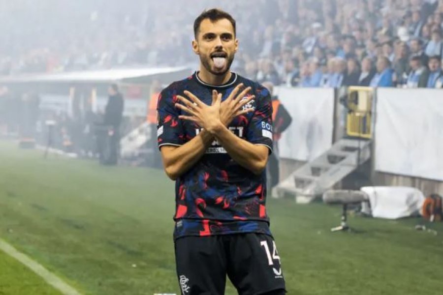 VIDEO/ Nedim Bajrami gol që në minutën e parë në Europa League, feston me ‘Shqiponjë’