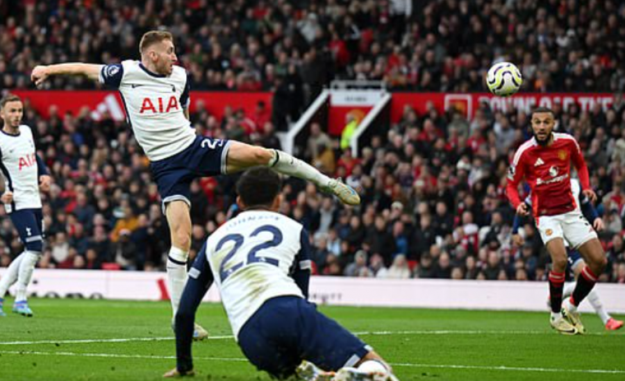 VIDEO/ Man. United bën gjithçka keq, Tottenhami i shënon tri herë në ‘Old Trafford’