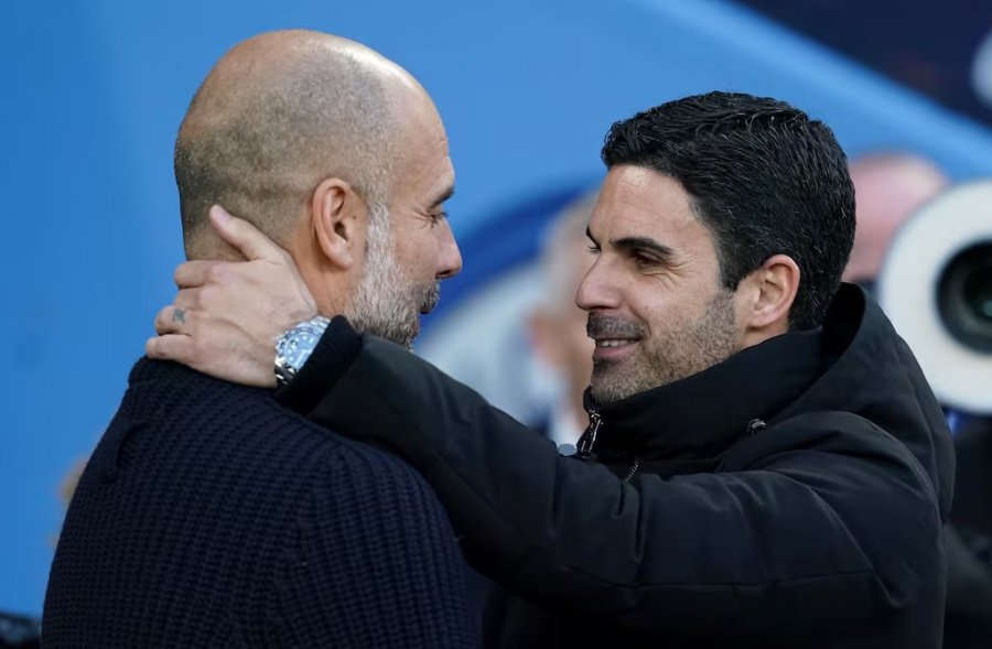 Guardiola i ‘shpall luftë Arsenalit, i përgjigjet Mikel Arteta