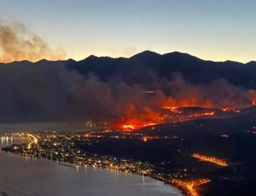 Si pasojë e zjarreve në Greqi, evakuohen disa fshatra